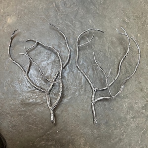 Forged Iron Decorative Tree Branch, Wall Art, Home Decor, Rustic Furniture