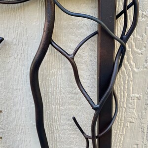 Forged Iron Rustic Branch Railing Sold by Linear Ft, Stair Railing ...