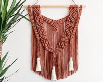 Macrame PATTERN - Written PDF and Knot Guide, Diy macrame wall hanging, Digital download, How to tutorial