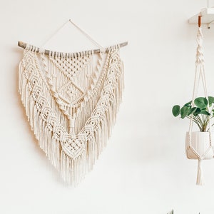 Macrame PATTERN Written PDF and Knot Guide, Diy macrame wall hanging, Digital download, How to tutorial image 3