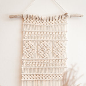 Macrame PATTERN - Written PDF and Knot Guide, Diy macrame wall hanging, Digital download, How to tutorial