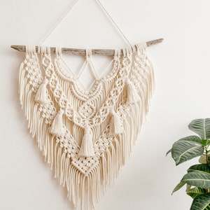 Macrame PATTERN Written PDF and Knot Guide, Diy macrame wall hanging, Digital download, How to tutorial image 4