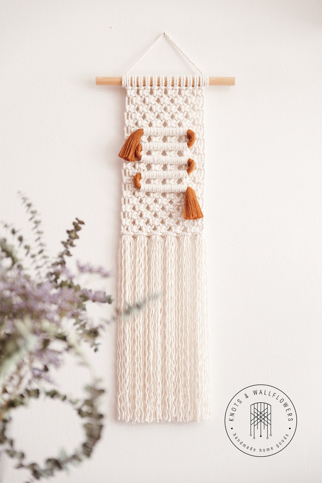 Macrame Pattern Paper Macrame PATTERN - Written PDF and Knot Guide, Diy Macrame Wall Hanging ...