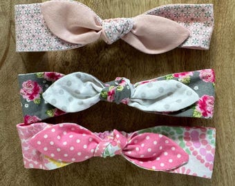 Baby Girl Headbands; Newborn Headband; Bow Headbands