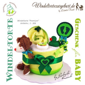 Diaper cake &gt; gift for birth Baptism Baby shower