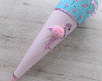 Schultüte Flamingo