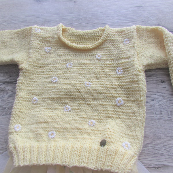 Babypullover  Merinowolle