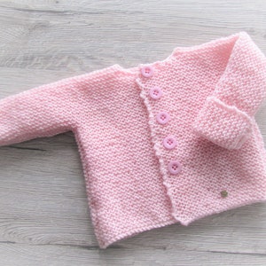 Merino wool baby cardigan image 1