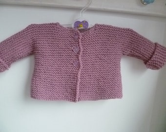 Babystrickjacke Gr.56-62-68  Merinowolle