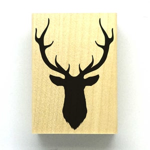 Stempel Hirsch, Schwarzwald Kartengestaltung, Post aus dem Schwarzwald