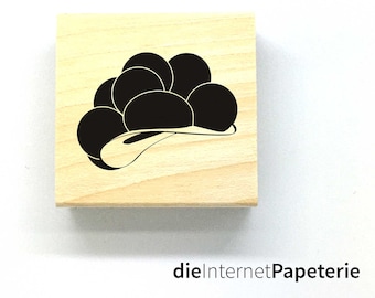 Bollenhut stamp, Black Forest stamp, stamp with Black Forest hat