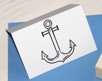 Stempel "Anker", maritimer Stempel mit Anker