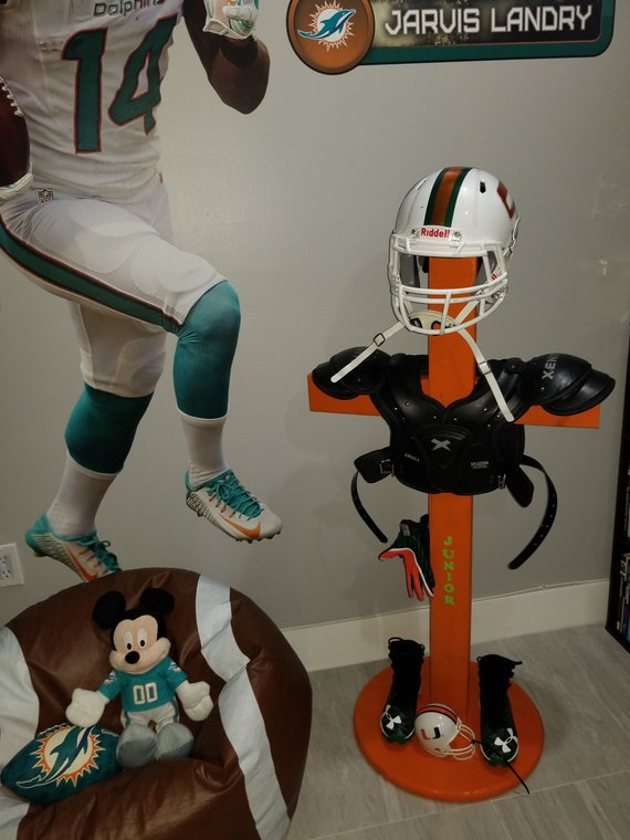 Youth Football Equipment Stand Etsy