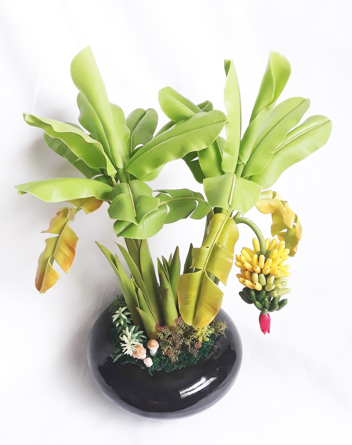 Artificial BananaPlantainBonsaibanana decoratetropical Etsy