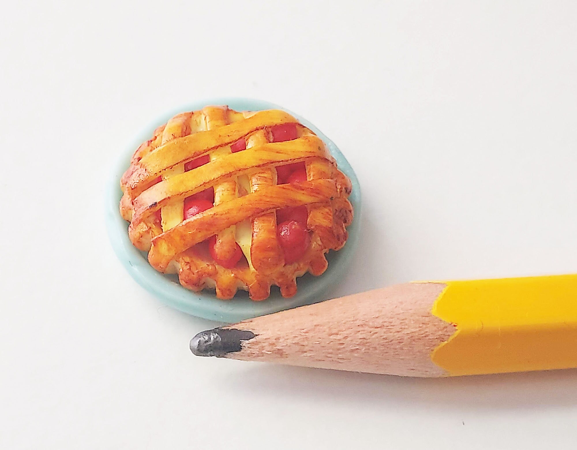 Dollhouse Bakerydollhouse Piedollhouse Food Etsy