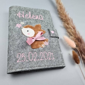 examenboekje omslag | U-boek omslag | doop geschenk | klein hert
