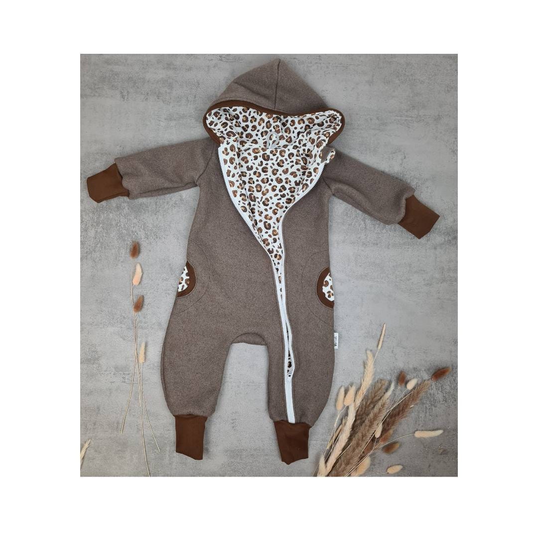 Overall hotsell leopard baby