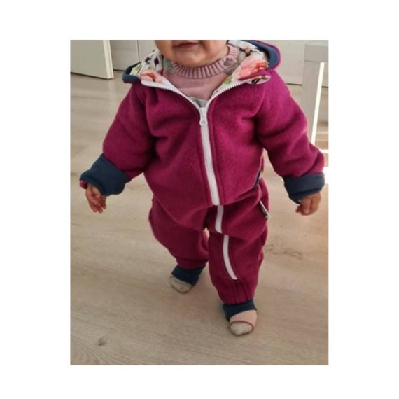 Walkoverall Walkoverall Baby Wool Overall Baby Walkoverall Flowers