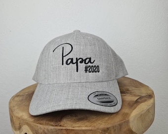 Cap mit Aufschrift | personalisiertes Cap | Stickerei | Vatertag | Geschenk | Papa | Dad | Son