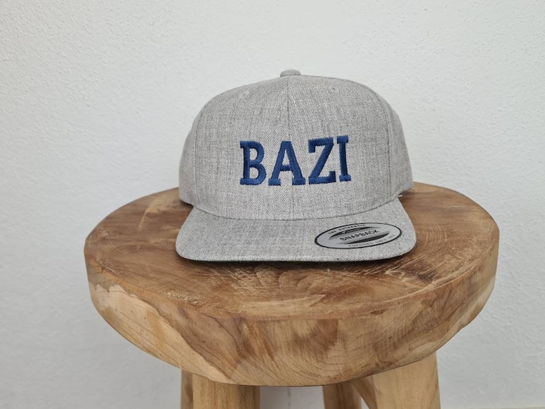 Cap mit Aufschrift personalisiertes Cap Stickerei Vatertag Geschenk Papa Dad Son Bild 8