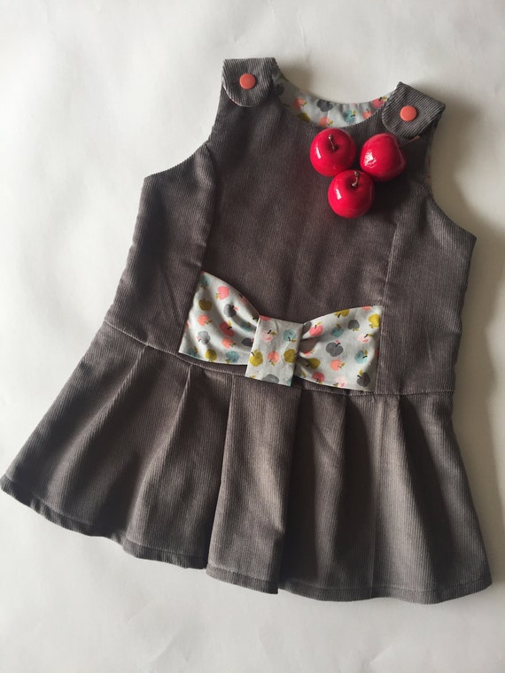 velvet baby dress