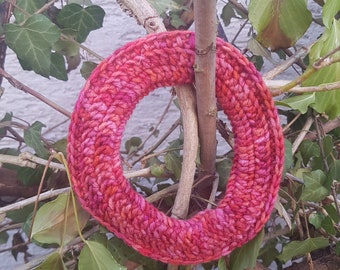 Crochet hair tie for dreads