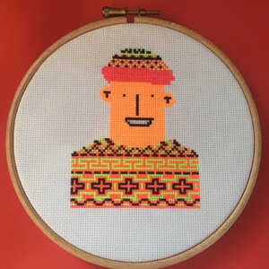 Brian Cross Stitch Pattern PDF Download
