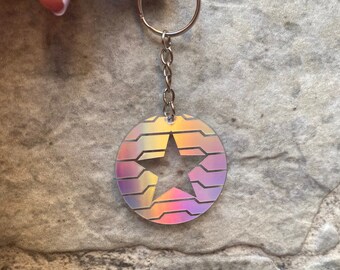 Marvel The Avengers Steve & Bucky Stucky grêle Keychain Porte-clés sangle Pendentif Marvel The Avengers Steve & Bucky Stucky grêle Keychain Porte-clés sangle Pendentif