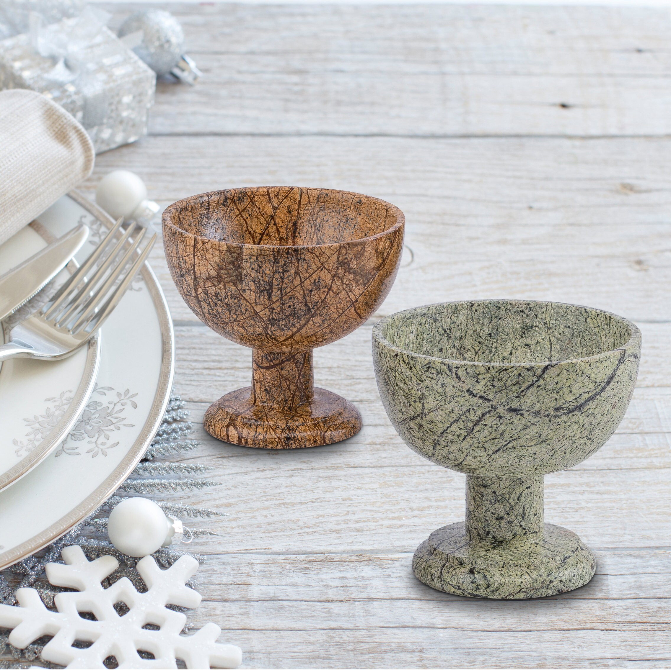 Natural Hand Carved Marble Ice Creme Desert Bowl Soup Bowl Etsy