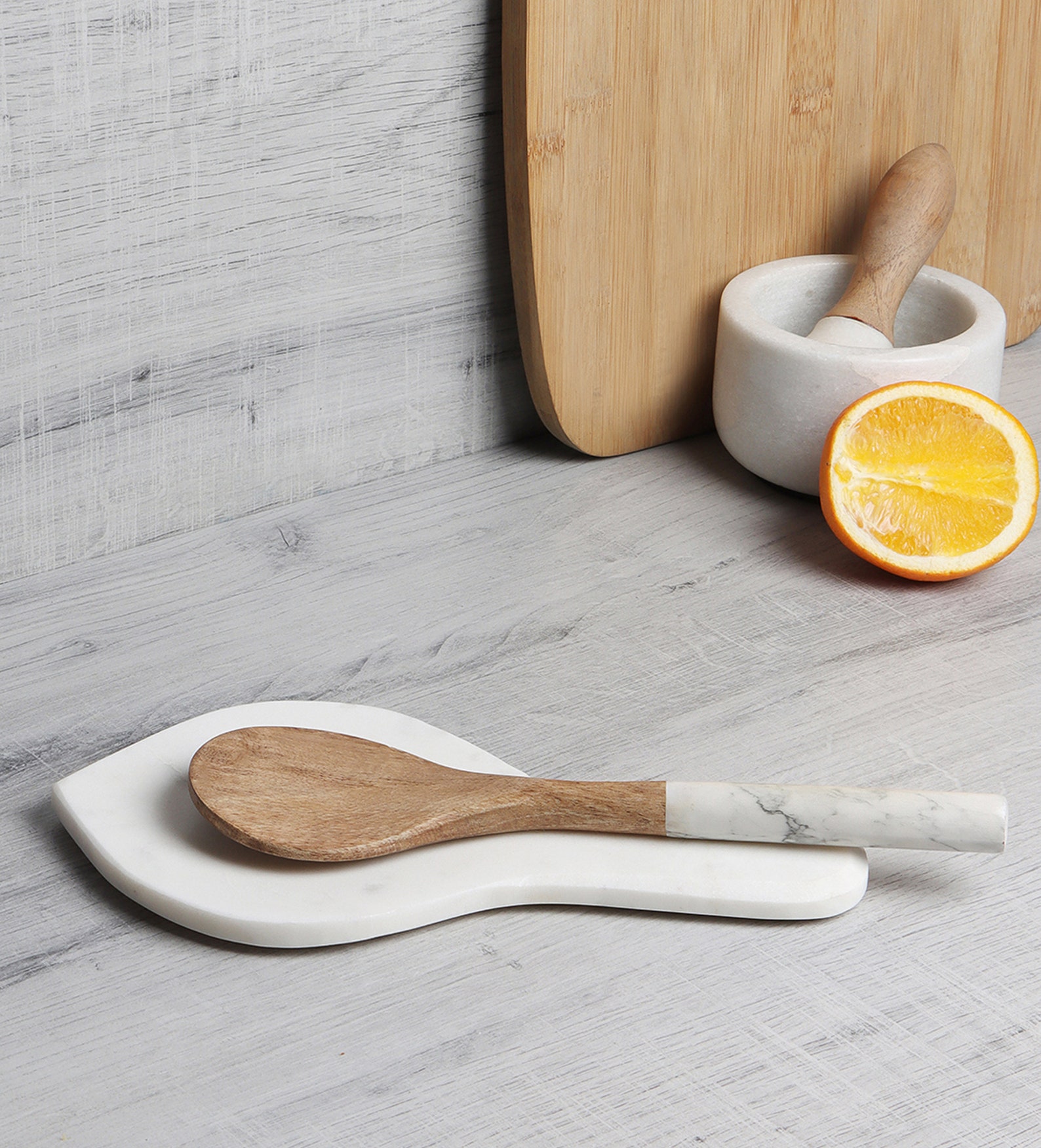 Handmade Marble Spoon Rest Kitchen Decor Tool Vintage Spoon Etsy