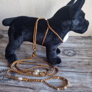 Dog leash, for dog harness, dogs accessories, for dog lead, 100% hand made, for dog,