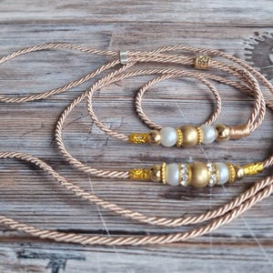 Correa de exhibición, para correa de perro, Laisse exposition chien, showleine, hecha a mano, aseo, zapato de anilla