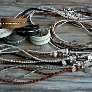 Dog leash for show, Show leash, colors, for dog lead, Laisse exposition, hundeleine, correa de perro, grooming, ringówka