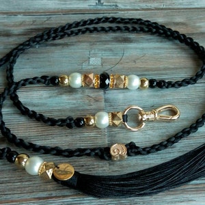 Show leash, dog show leads, hundeleine, hand made, grooming, for dog, correa de exhibition, ringówka