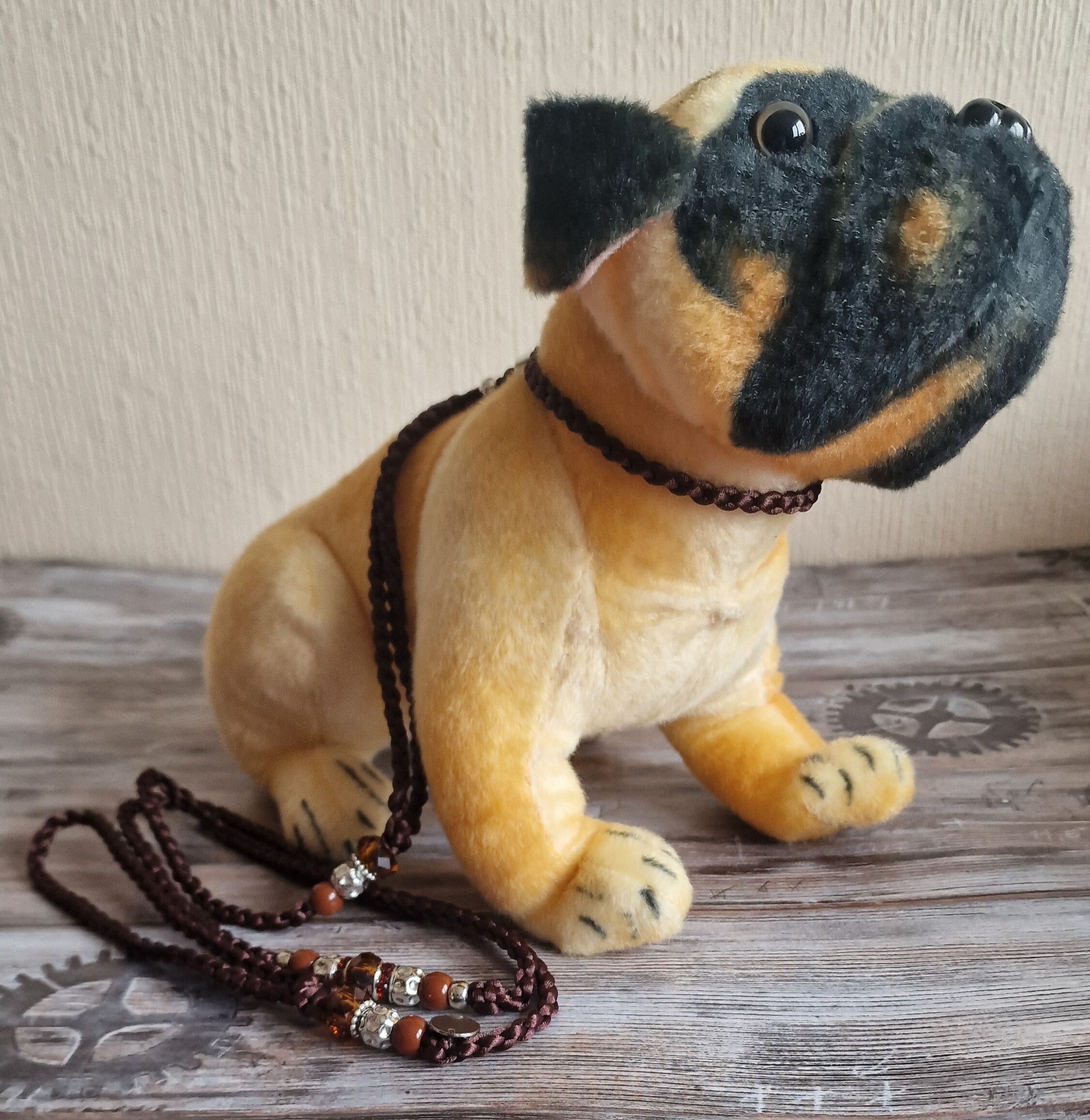 Correa De Exhibición Para Perros ShowLeine - Nylon Blanco 7mm X 120cm | Para Cachorros Y Perros De Todos Los Tamaños
