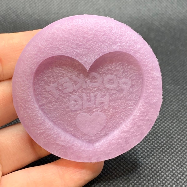 Pocket Hug Silicone Mold, Silicone mould, Resin Hug Token Mould, Pocket Hug Token, Hug Mould, Hug Mould