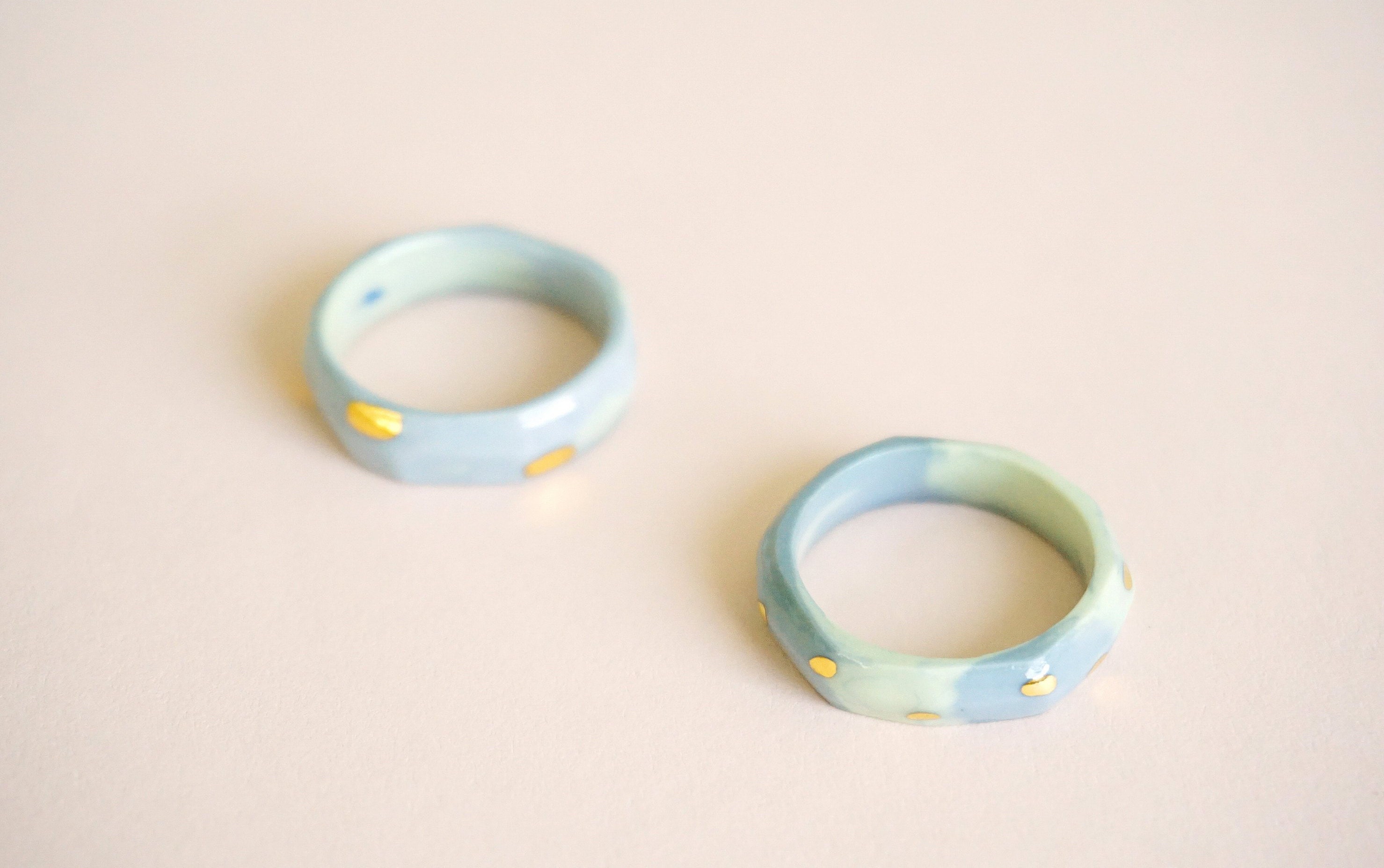 Ceramic Ring Porcelain Ring Handmade Porcelain Ring Ceramic Etsy
