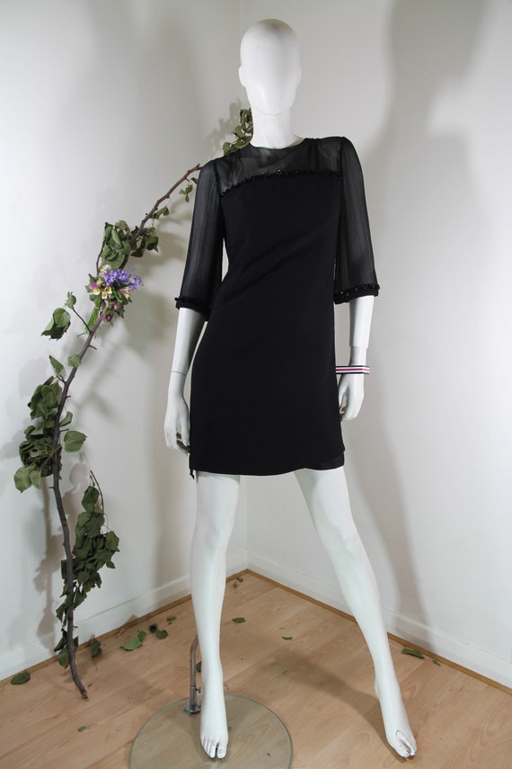 60s Black dress