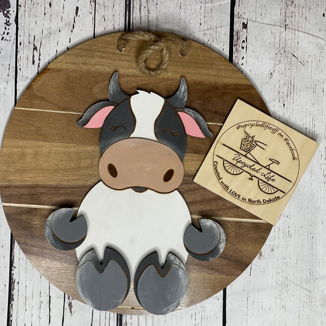 Interchangeable Cow Sign Cow Sign Farm Animal Sign Etsy