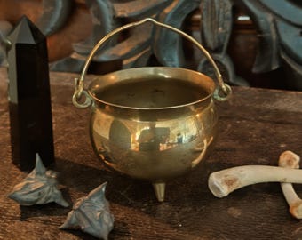 Vintage Miniature English "Peerage" Altar Cauldron