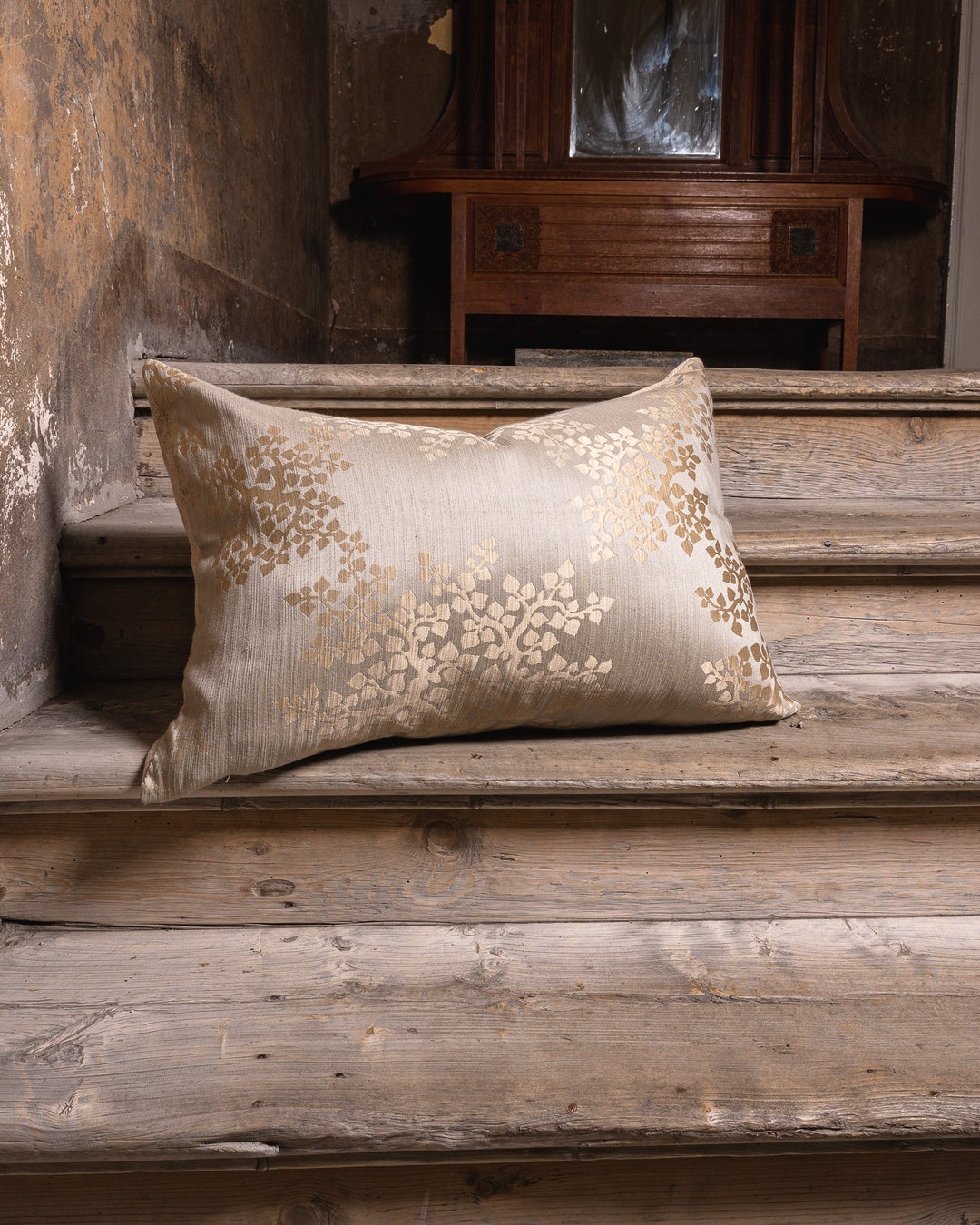 Jim Thompson Luxury Decorative Cover Cushion Embroidery Floral Etsy