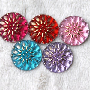 5 pcs acrylic cabochon 20 mm