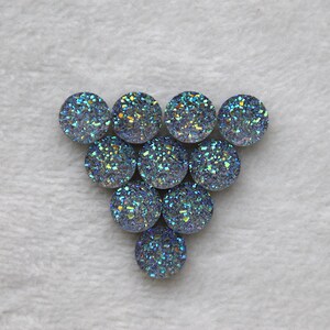 10 stuks acryl cabochon 10 mm