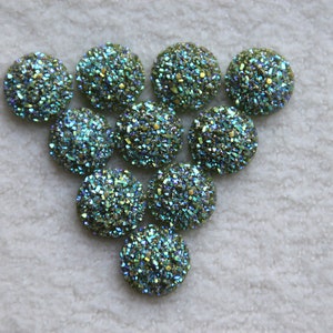 10 stuks Acryl Cabochon 12 mm