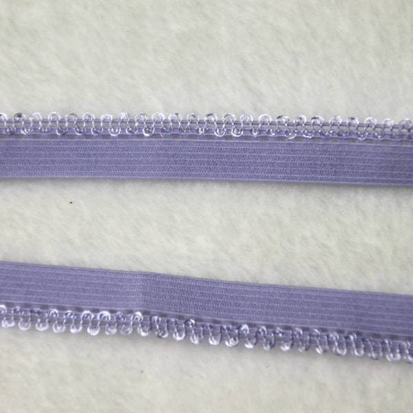 Lace borders, braids, elastic, 10 mm