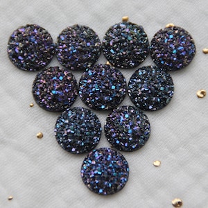 10 stuks Acryl Cabochon 12 mm