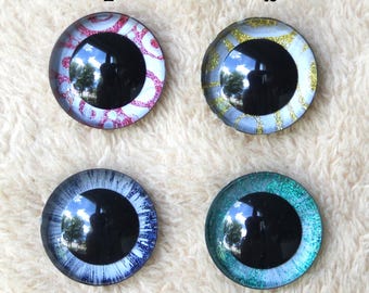 30 mm plush toy safety eyes with safety lock, original "Akemi"