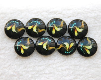 14 mm Acrylic Cabochon 8 pcs.