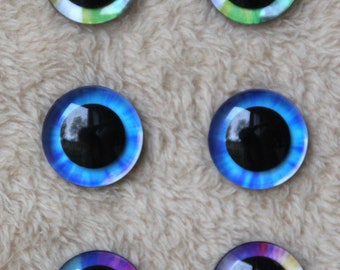 Yeux de sécurité en peluche de 25 mm