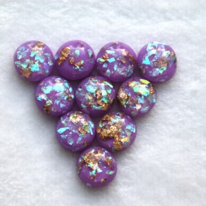 10 stuks acryl cabochon 12 mm
